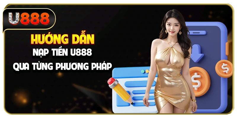 Hướng dẫn nạp tiền U888 qua từng phương pháp