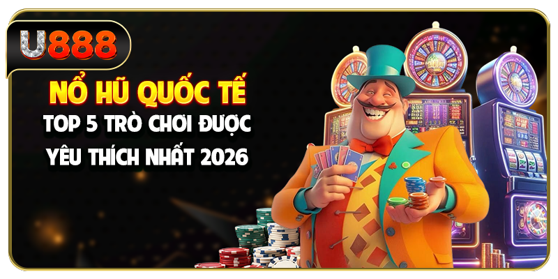 Nổ Hũ Quốc Tế - Top 5 Trò Chơi Được Yêu Thích Nhất 2026