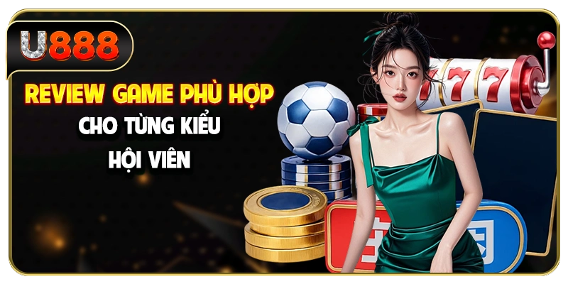 Review game phù hợp cho từng kiểu hội viên